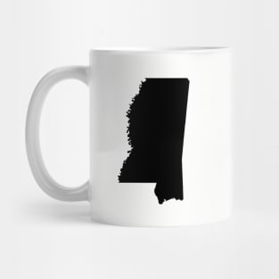 Mississippi Black Mug